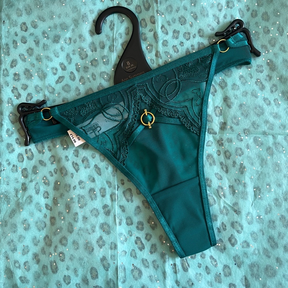 Ann Summers | NWT | "Harmonious" thong - teal
